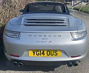 Used 2014 Porsche 911 Carrera S Cabriolet Rhodium Silver - Interior and Exterior details 8