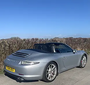Used 2014 Porsche 911 Carrera S Cabriolet Rhodium Silver - Interior and Exterior details 9