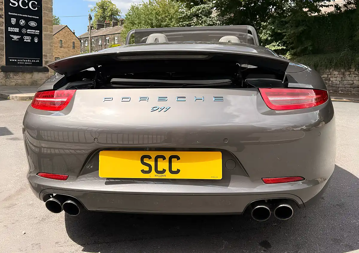 Used 2014 Porsche 911 Carrera S Convertible Agate Grey - Interior and Exterior details 10