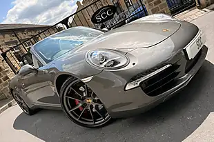 Used 2014 Porsche 911 Carrera S Convertible Agate Grey - Interior and Exterior details 3
