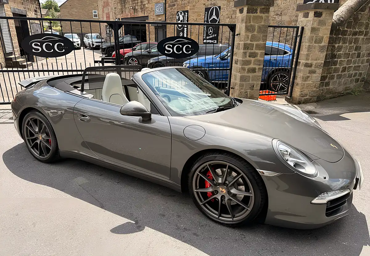 Used 2014 Porsche 911 Carrera S Convertible Agate Grey - Interior and Exterior details 5