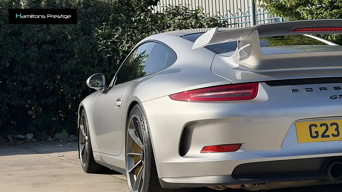 Used 2014 Porsche 911 GT3 Silver - Interior and Exterior details 16