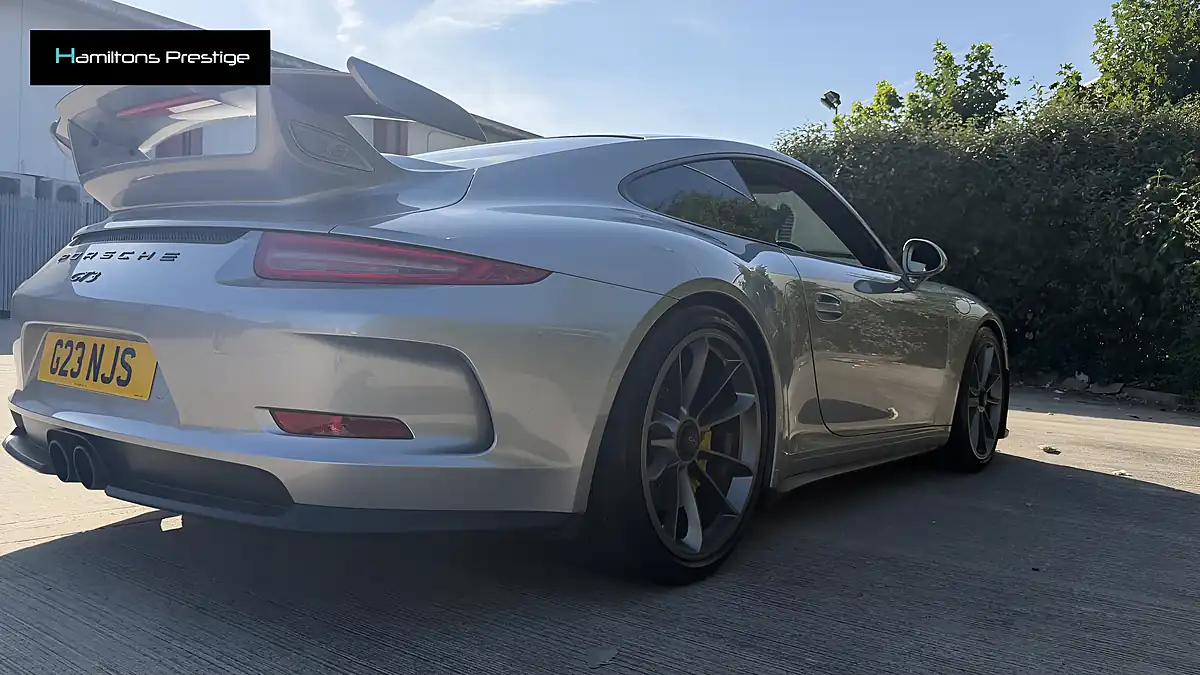 Used 2014 Porsche 911 GT3 Silver - Interior and Exterior details 17