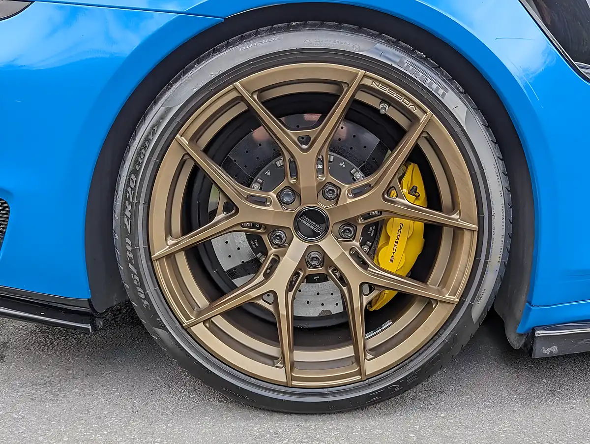 Used 2014 Porsche 911 Turbo S Blue - Interior and Exterior details 10