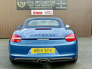 Used 2014 Porsche Boxster 981 Blue - Interior and Exterior details 10