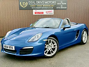 Used 2014 Porsche Boxster 981 Blue - Interior and Exterior details 11