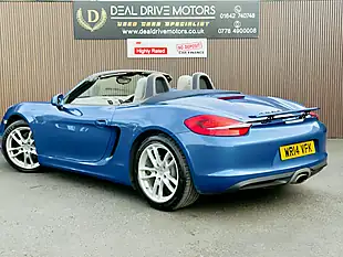 Used 2014 Porsche Boxster 981 Blue - Interior and Exterior details 13