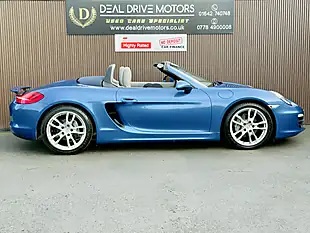Used 2014 Porsche Boxster 981 Blue - Interior and Exterior details 14
