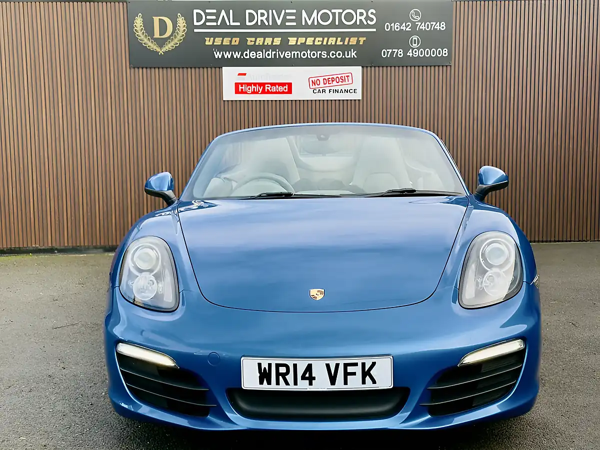 Used 2014 Porsche Boxster 981 Blue - Interior and Exterior details 15