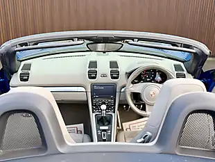 Used 2014 Porsche Boxster 981 Blue - Interior and Exterior details 19