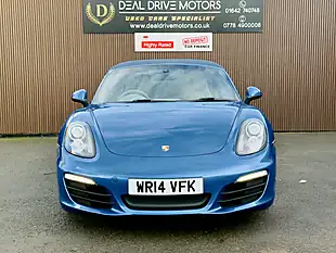 Used 2014 Porsche Boxster 981 Blue - Interior and Exterior details 3