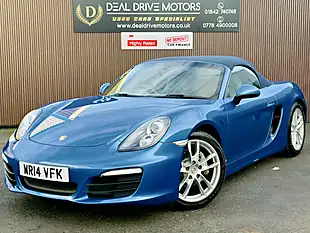 Used 2014 Porsche Boxster 981 Blue - Interior and Exterior details 4