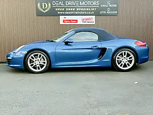 Used 2014 Porsche Boxster 981 Blue - Interior and Exterior details 5