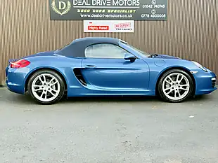 Used 2014 Porsche Boxster 981 Blue - Interior and Exterior details 7