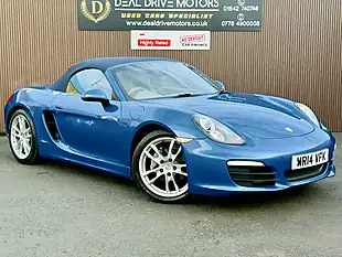 Used 2014 Porsche Boxster 981 Blue - Interior and Exterior details 8