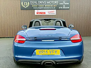 Used 2014 Porsche Boxster 981 Blue - Interior and Exterior details 9
