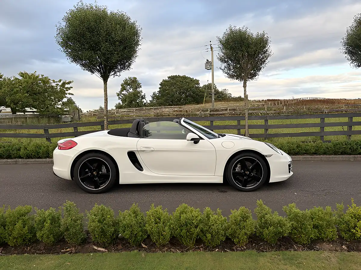 Used 2014 Porsche Boxster 981 Carrera White - Front View