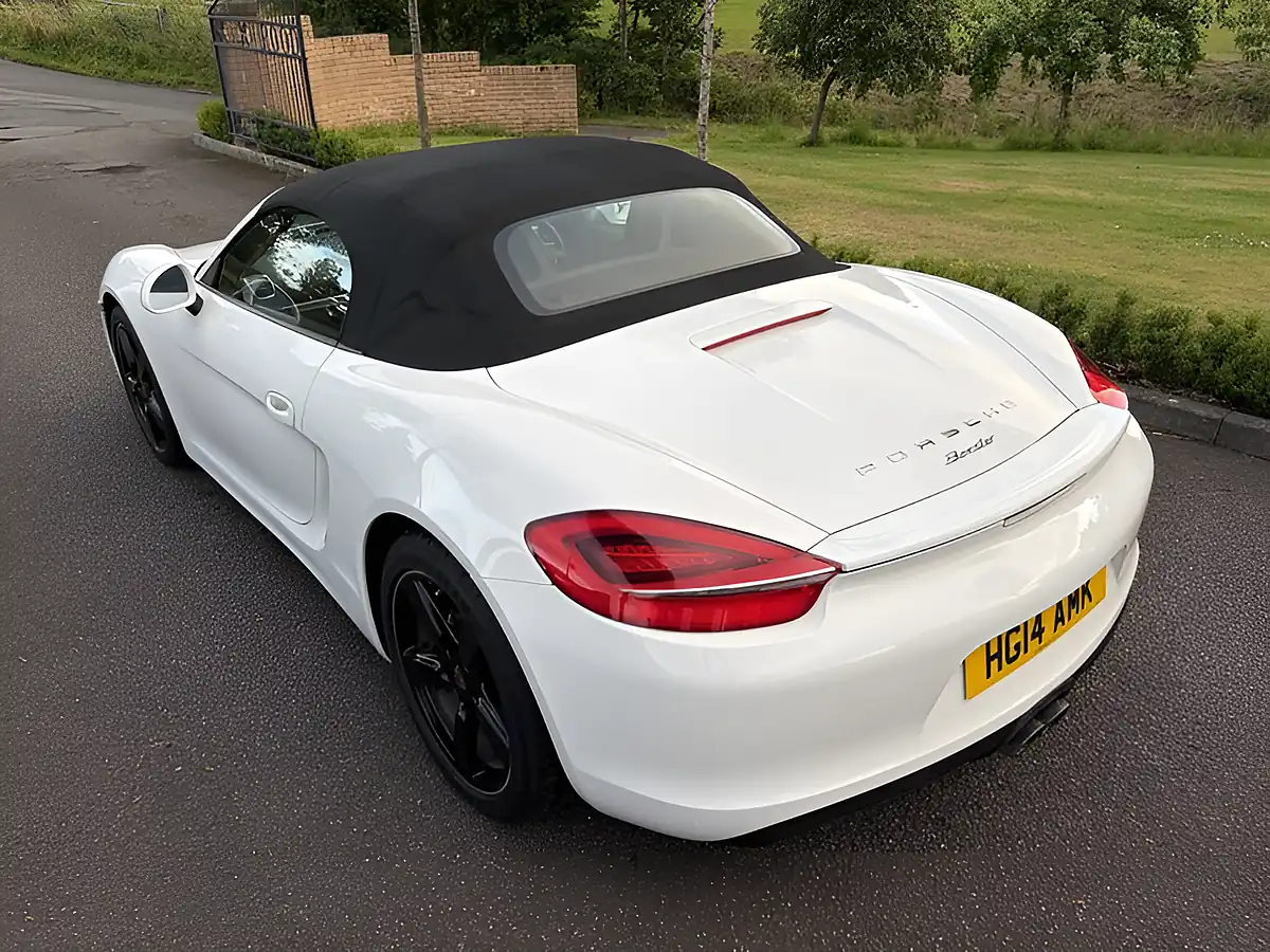 Used 2014 Porsche Boxster 981 Carrera White - Interior and Exterior details 10