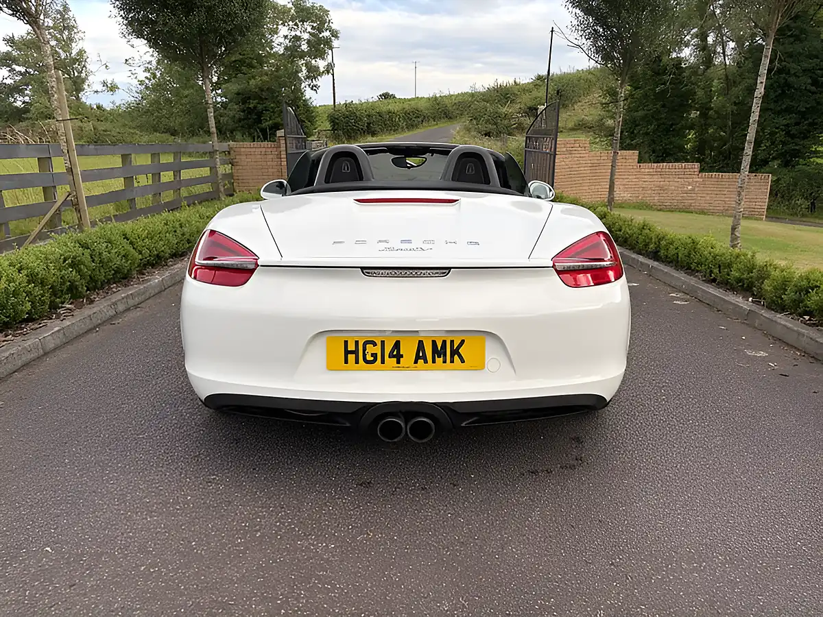 Used 2014 Porsche Boxster 981 Carrera White - Interior and Exterior details 11