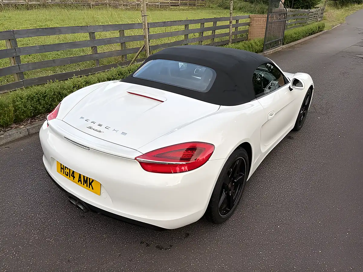 Used 2014 Porsche Boxster 981 Carrera White - Interior and Exterior details 14