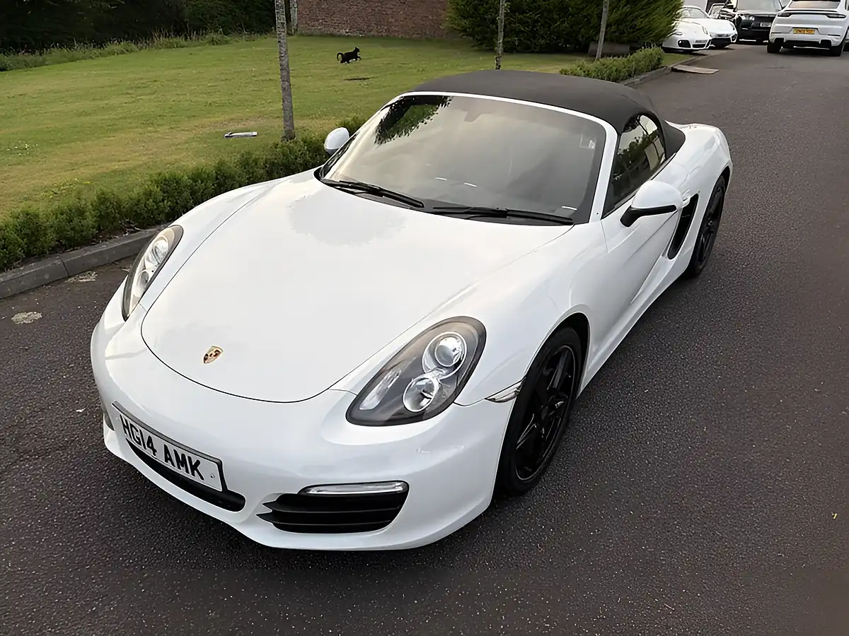 Used 2014 Porsche Boxster 981 Carrera White - Interior and Exterior details 8