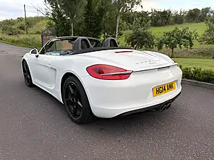 Used 2014 Porsche Boxster 981 Carrera White - Interior and Exterior details 9