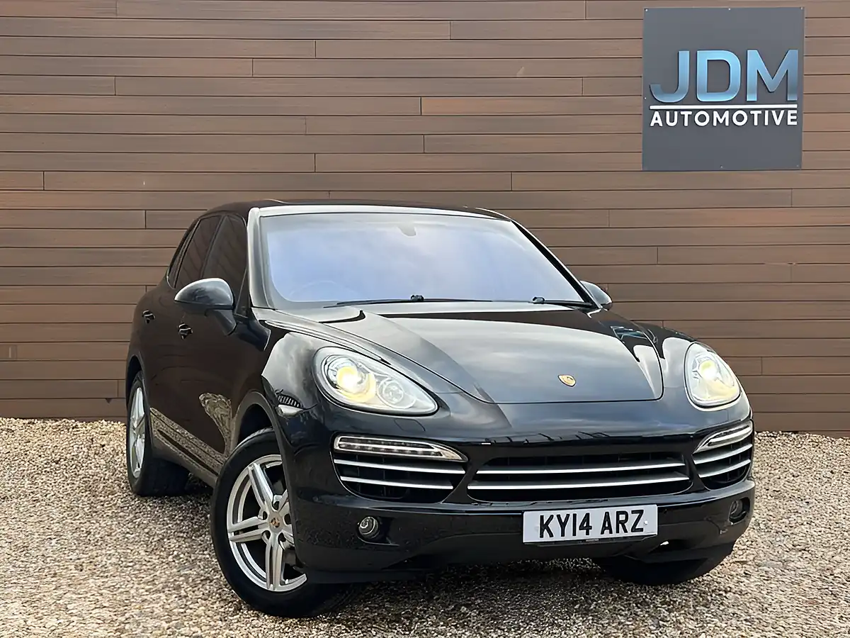 Used 2014 Porsche Cayenne Platinum Edition Black - Front View