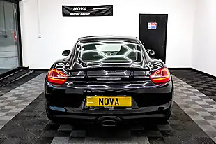 Used 2014 Porsche Cayman 981 Coupe Black - Interior and Exterior details 11