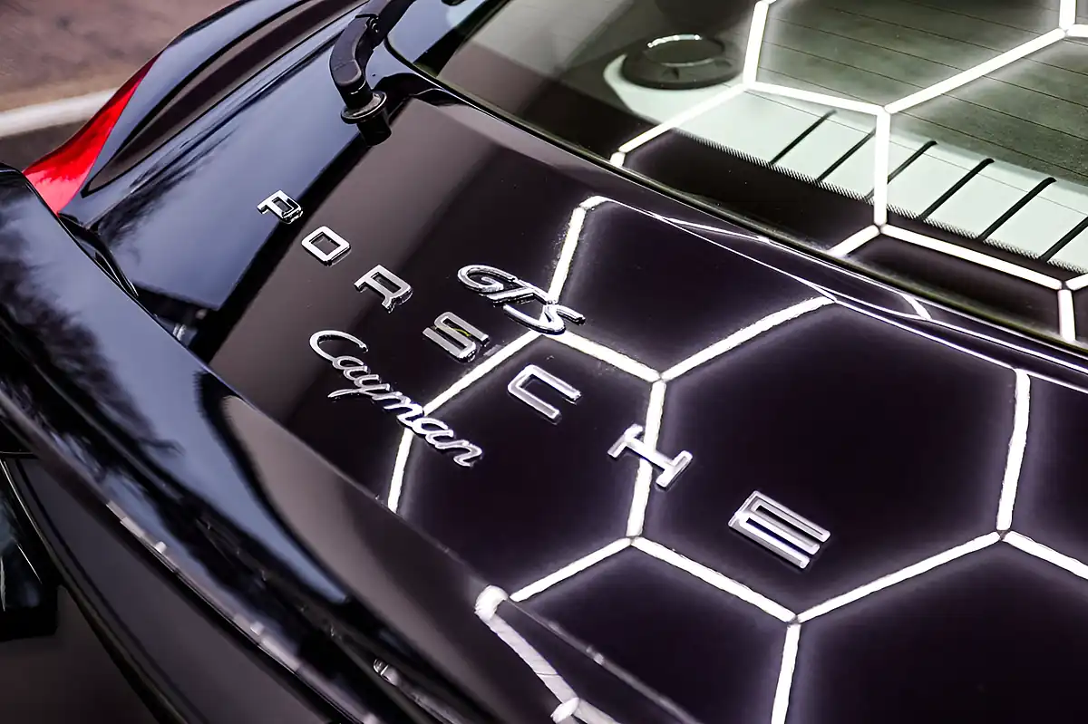 Used 2014 Porsche Cayman 981 Coupe Black - Interior and Exterior details 13