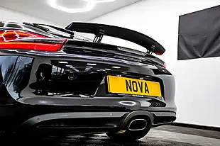 Used 2014 Porsche Cayman 981 Coupe Black - Interior and Exterior details 15