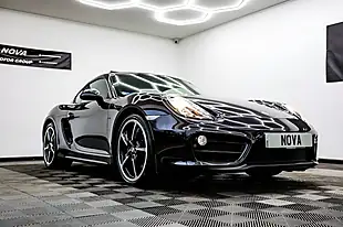 Used 2014 Porsche Cayman 981 Coupe Black - Interior and Exterior details 3