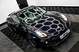Used 2014 Porsche Cayman 981 Coupe Black - Interior and Exterior details 4