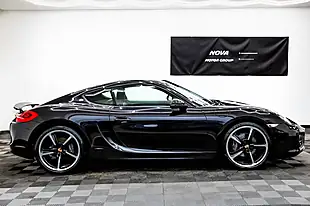 Used 2014 Porsche Cayman 981 Coupe Black - Interior and Exterior details 5