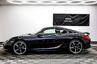 Used 2014 Porsche Cayman 981 Coupe Black - Interior and Exterior details 6