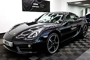 Used 2014 Porsche Cayman 981 Coupe Black - Interior and Exterior details 7