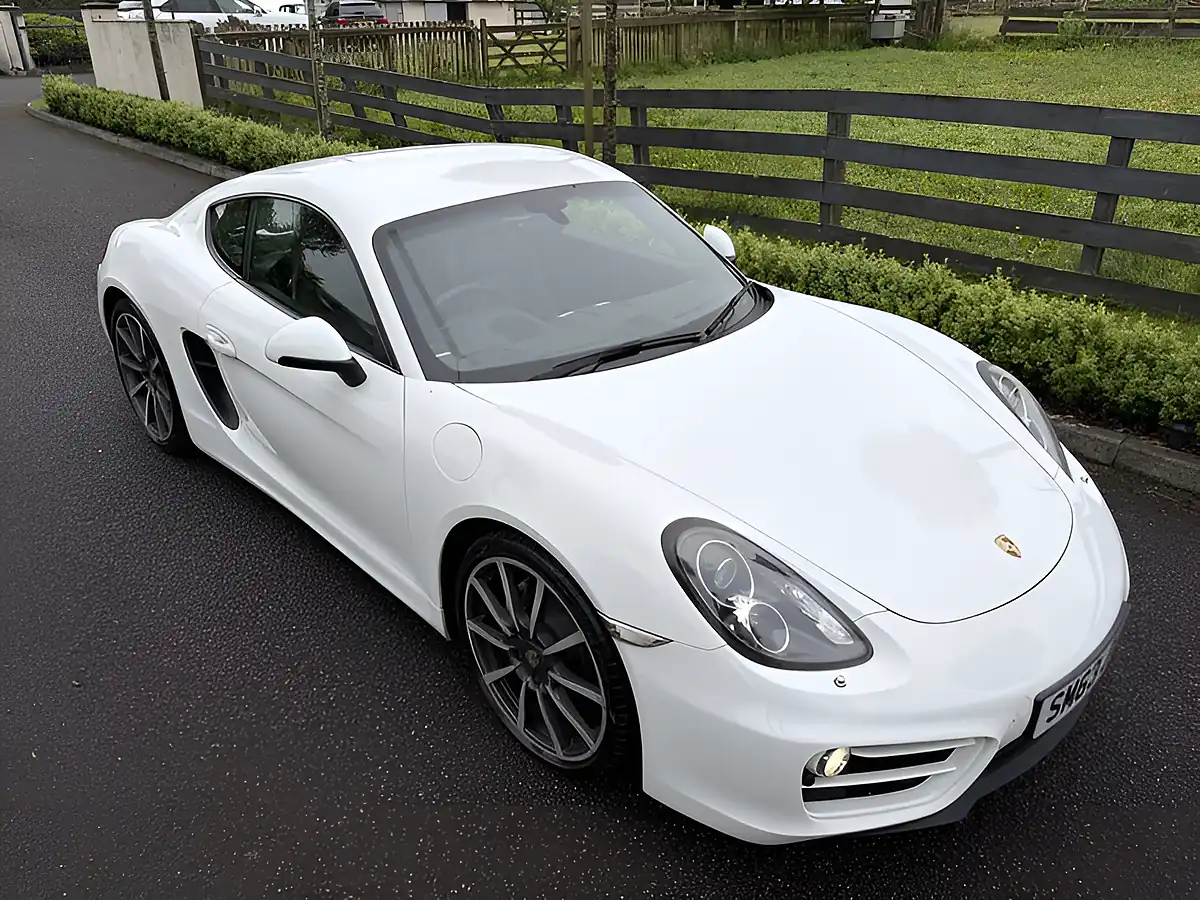 Used 2014 Porsche Cayman Carrera White - Interior and Exterior details 4