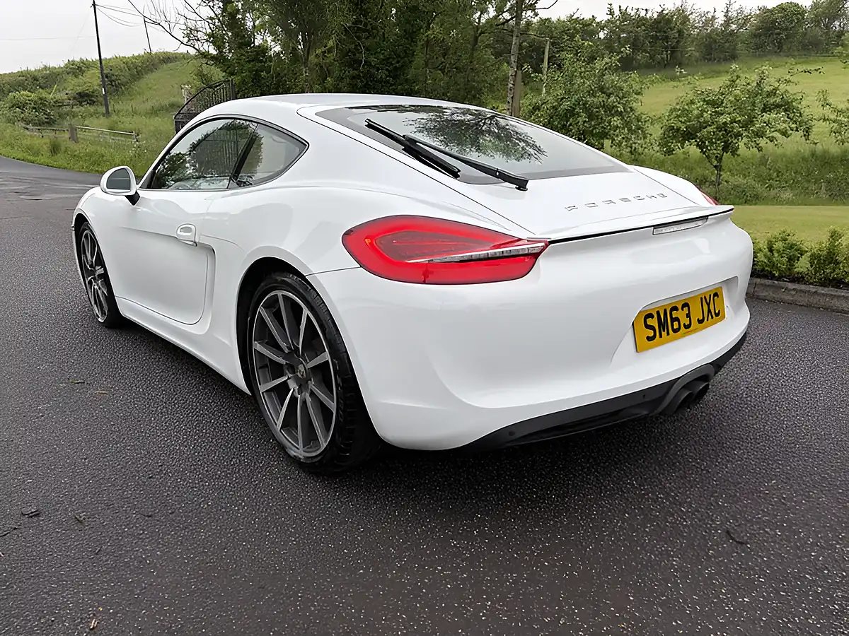 Used 2014 Porsche Cayman Carrera White - Interior and Exterior details 9