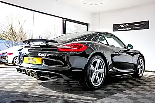 Used 2014 Porsche Cayman Coupe Black - Interior and Exterior details 10