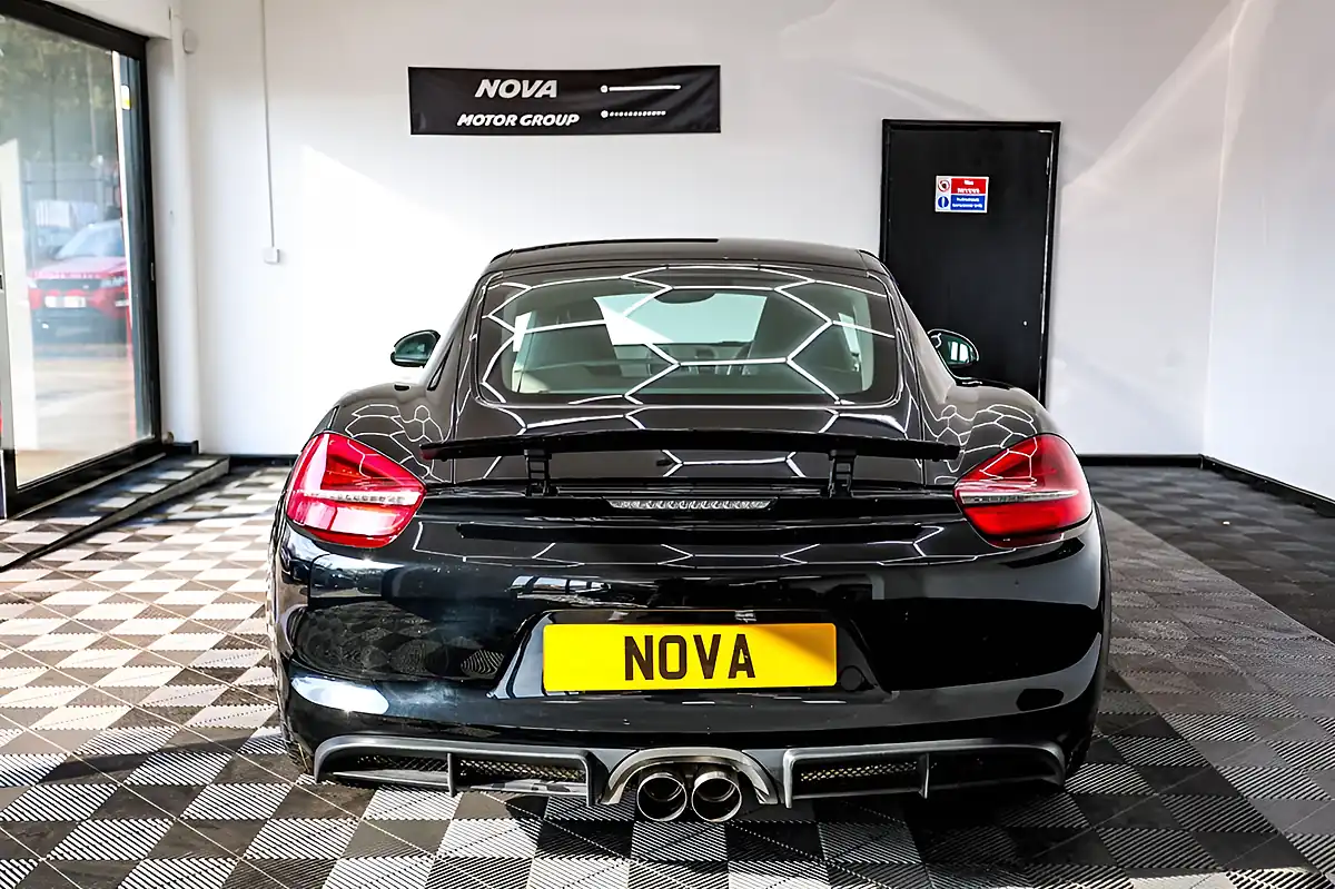 Used 2014 Porsche Cayman Coupe Black - Interior and Exterior details 11