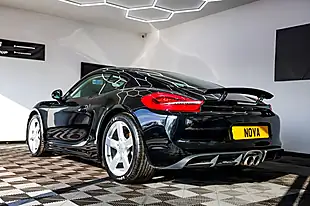 Used 2014 Porsche Cayman Coupe Black - Interior and Exterior details 12
