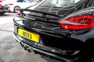 Used 2014 Porsche Cayman Coupe Black - Interior and Exterior details 13