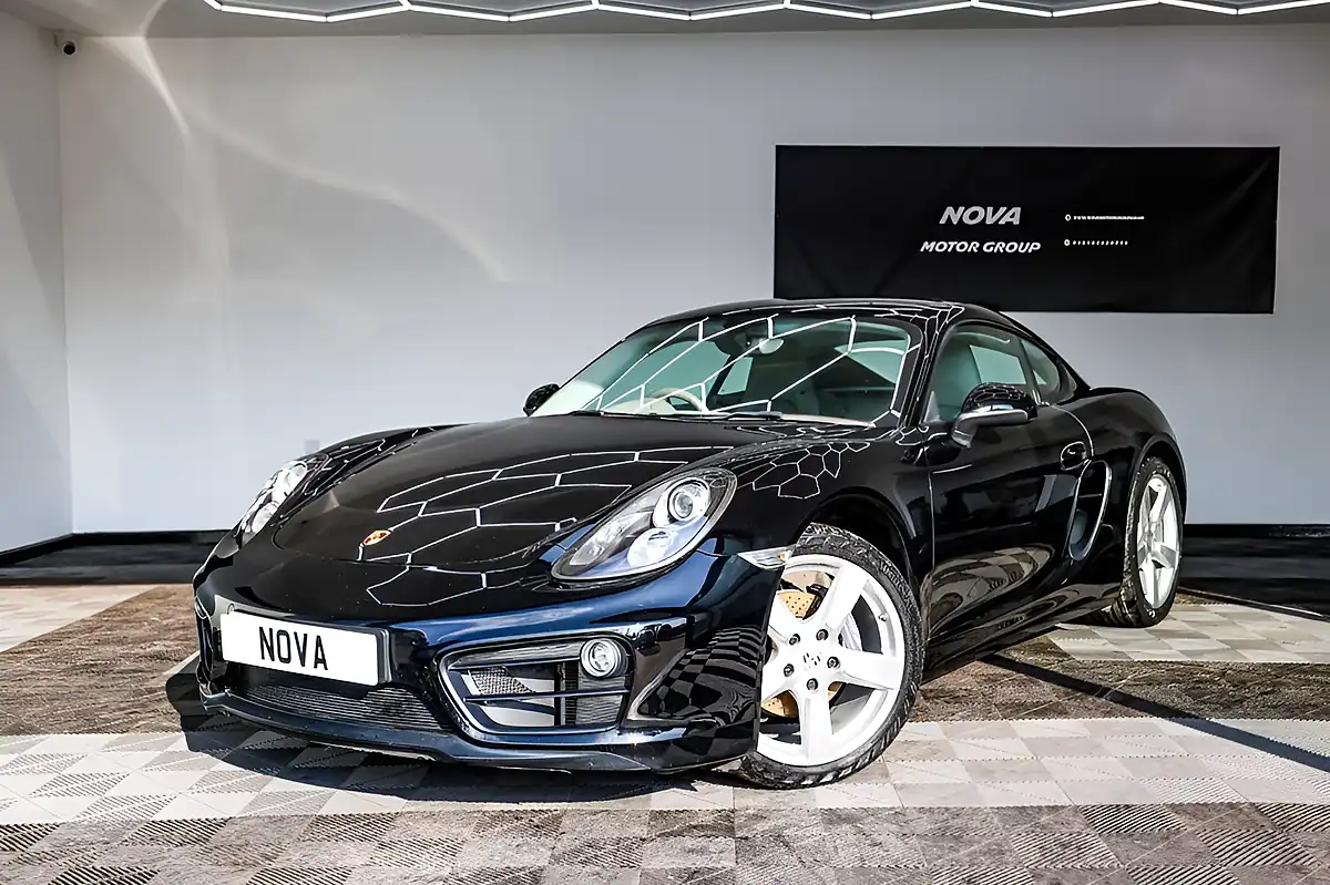 Used 2014 Porsche Cayman Coupe Black - Interior and Exterior details 2