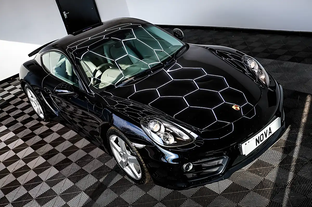 Used 2014 Porsche Cayman Coupe Black - Interior and Exterior details 4