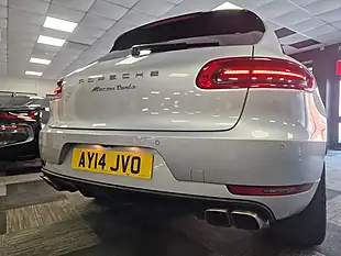Used 2014 Porsche Macan Turbo Silver - Interior and Exterior details 9