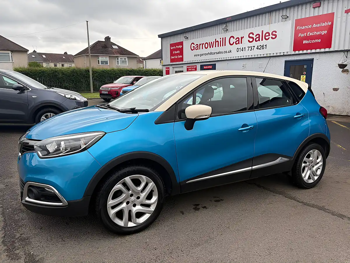 Used 2014 Renault Captur Energy Dynamique Medianav Blue - Front View