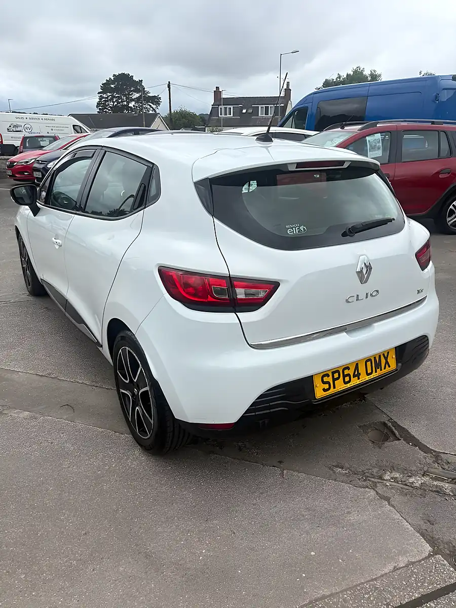 Used 2014 Renault Clio Dynamique Medianav White - Interior and Exterior details 3