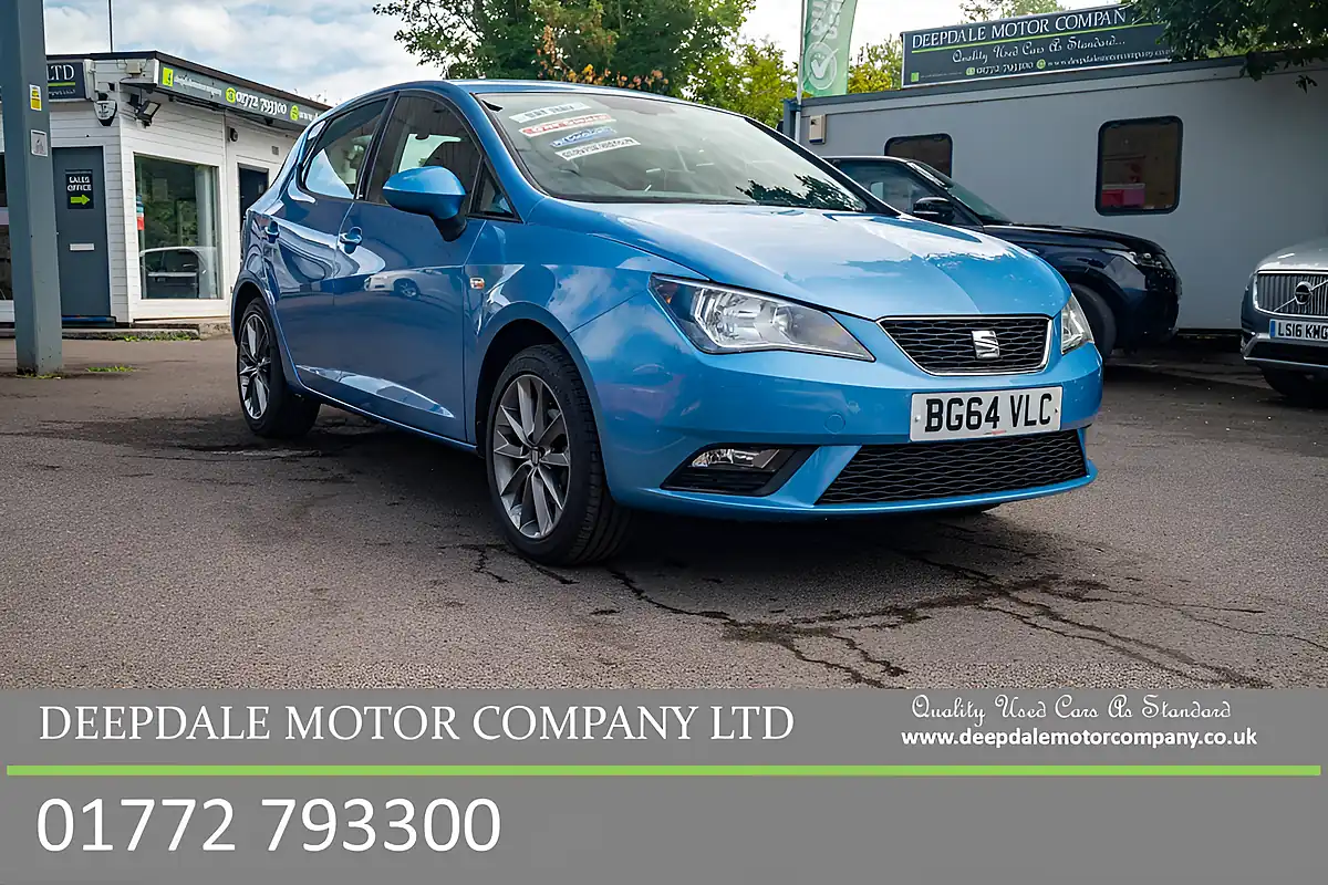 Used 2014 SEAT Ibiza I-Tech Bahama Blue - Front View