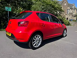 Used 2014 SEAT Ibiza Toca Red - Interior and Exterior details 6
