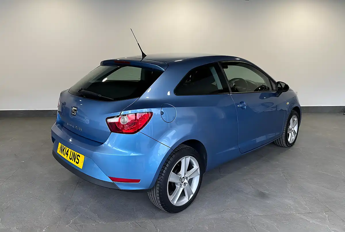 Used 2014 SEAT Ibiza Toca Sport Coupe Blue - Interior and Exterior details 3