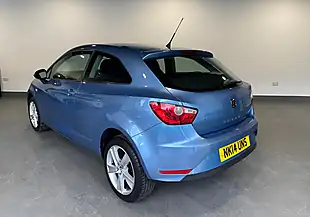 Used 2014 SEAT Ibiza Toca Sport Coupe Blue - Interior and Exterior details 5